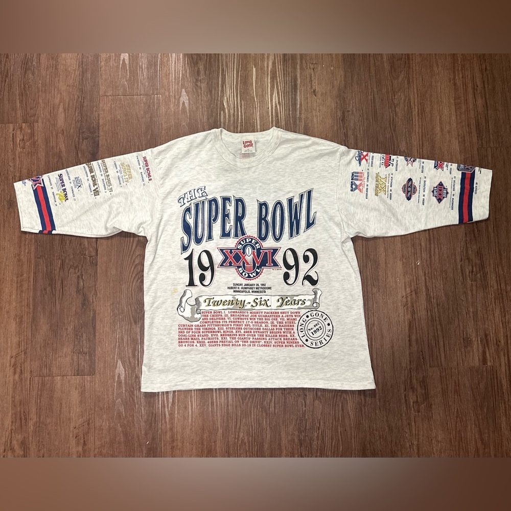 Vintage 1992 Long Gone NFL Green Bay Packers T-Shirt Size XL Made in USA